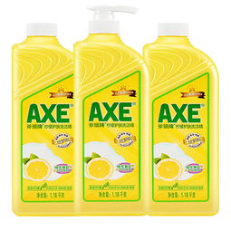 axe斧頭牌洗潔精檸檬護膚1.18kg多規格 家庭裝批發正品洗碗果蔬