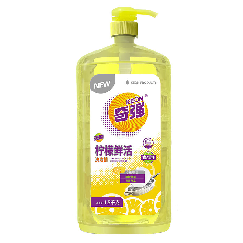 奇強(keon)奇強檸檬鮮活洗潔精大瓶1.