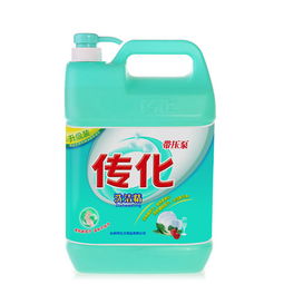 洗潔精5kg帶壓泵瓶裝高效去油傳化無殘留不傷手